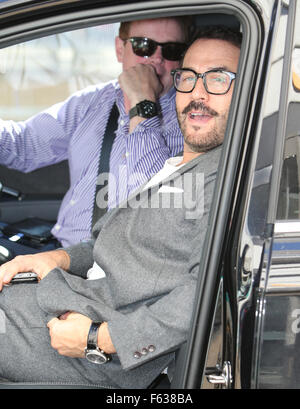 Jeremy Piven outside ITV Studios  Featuring: Jeremy Piven Where: London, United Kingdom When: 08 Oct 2015 Stock Photo