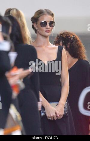 Rosie Huntington Whiteley leaving her hotel Featuring: Rosie Huntington