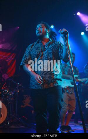 J Boog performs live at the PlayStation Theater  Featuring: J Boog Where: New York City, New York, United States When: 09 Oct 2015 Stock Photo
