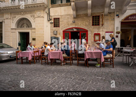 Street scenes and details in Valletta, Malta. Stock Photo