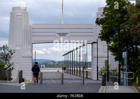 The old Hornibrook bridge at Clontarf Stock Photo