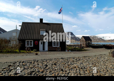 Westfjords Heritage Museum Isafjörður Northwest Iceland Stock Photo