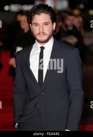 Jan 05, 2015 - London, England, UK - Kit Harington attending Testament Of Youth UK Premiere at Empire Leicester Square Stock Photo