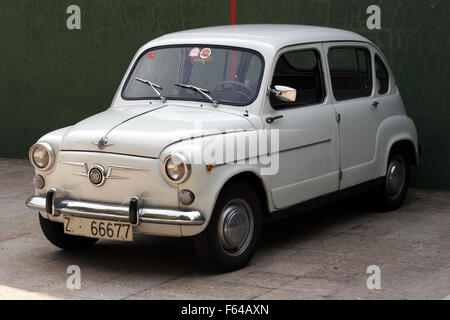 Seat 800, made in Spain under Fiat license. Stock Photo