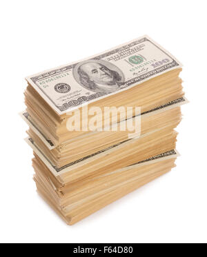 Stack of banknotes dollars as background Stock Photo - Alamy