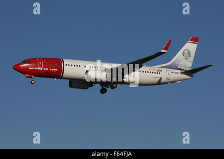 norwegian boeing 737 Stock Photo