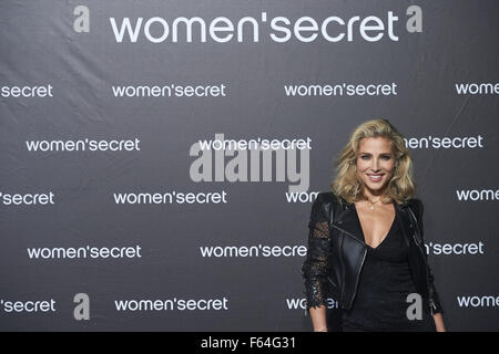 Madrid, Spain. 11th Nov, 2015. Elsa Pataky attends the presentation of Women's Secret videoclip with Elsa Pataky as singer at La Riviera on November 11, 2015 in Madrid Credit:  Jack Abuin/ZUMA Wire/Alamy Live News Stock Photo