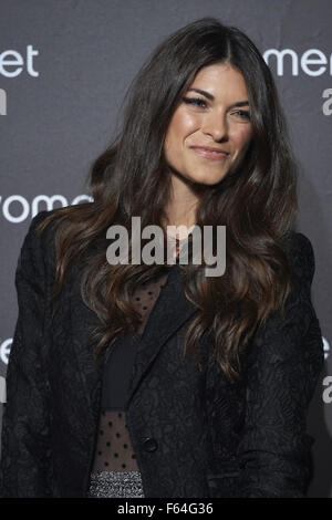 Madrid, Spain. 11th Nov, 2015. Linda Morselli attends the presentation of Women's Secret videoclip with Elsa Pataky as singer at La Riviera on November 11, 2015 in Madrid Credit:  Jack Abuin/ZUMA Wire/Alamy Live News Stock Photo