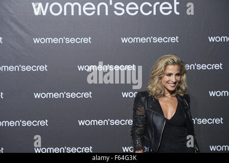 Madrid, Spain. 11th Nov, 2015. Elsa Pataky attends the presentation of Women's Secret videoclip with Elsa Pataky as singer at La Riviera on November 11, 2015 in Madrid Credit:  Jack Abuin/ZUMA Wire/Alamy Live News Stock Photo