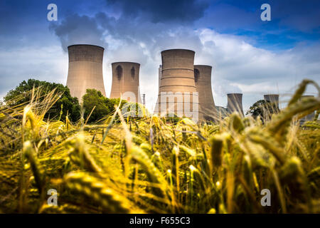 West Burton Power Station Stock Photo