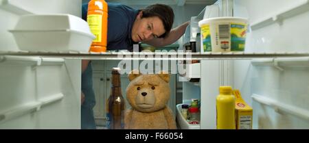 Ted 2 Year : 2015 USA Director : Seth MacFarlane Mark Wahlberg Stock Photo