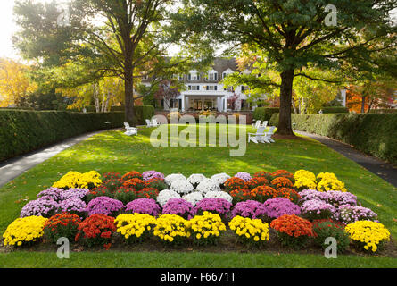 The luxury Woodstock Inn hotel, Woodstock, Vermont VT New England USA Stock Photo