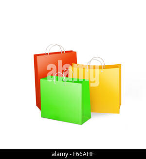 Shopping bags Stock Photo