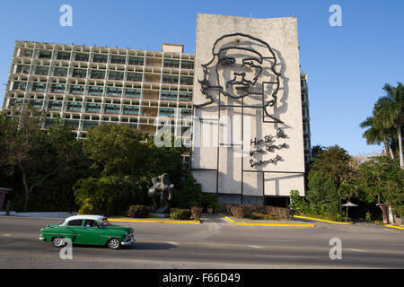 Image of Ernesto 'Che' Guevara in Cuba Stock Photo