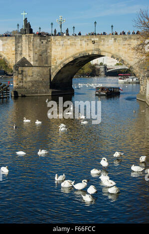 A classic view of Prague Stock Photo