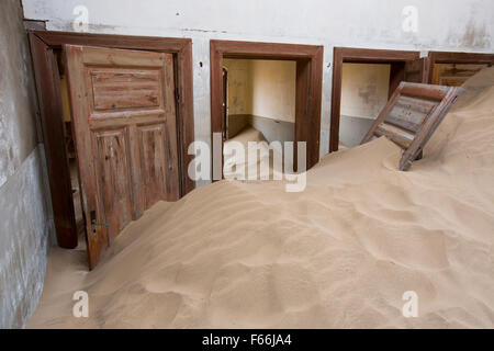 Kolmanskop ghost town, Namibia, Africa Stock Photo