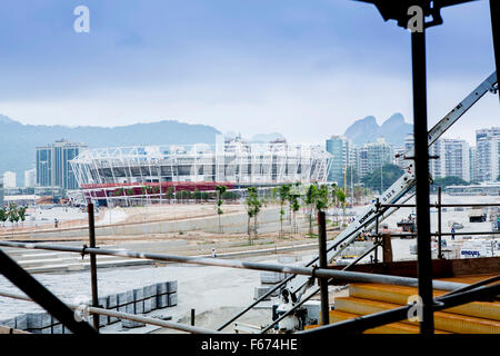 Rio de Janeiro Olympic park in Barra da Tijuca, Rio de Janeiro Stock Photo