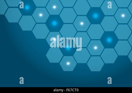 Technical abstract background with room for text - available as eps-vector and jpg-file Stock Vector