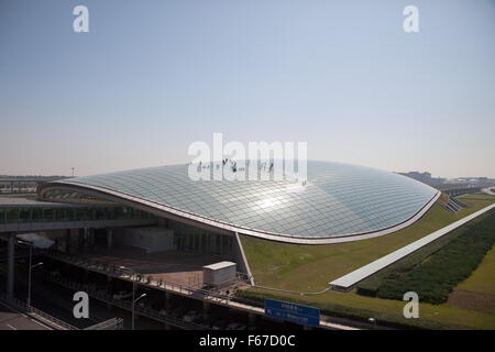 Terminal T3, Beijing International Airport Stock Photo