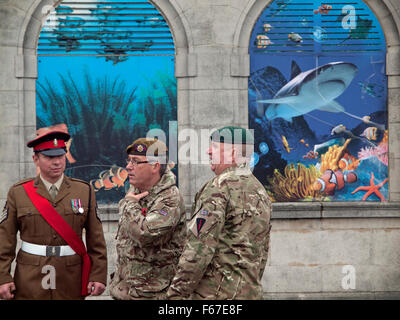 Remembrance Sunday in Brighton, 2015 Stock Photo