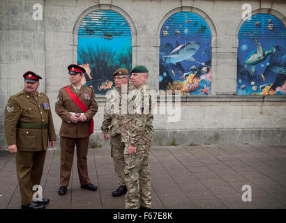 Remembrance Sunday in Brighton, 2015 Stock Photo