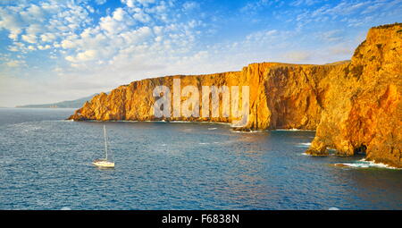 Sardinia Island - Cala Domestica Bay, Buggerru, Italy Stock Photo