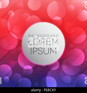 Shiny abstract bokeh background  vector eps 9 Stock Vector