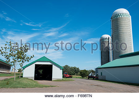 Farm, Ile d'Orleans, Quebec, Canada
