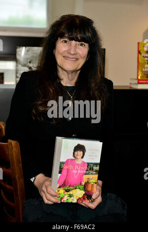 Ruth Reichl at her talk, lunch and autograph session on her new cookbook 'My Kitchen Year: 136 Recipes That Saved My Life' at The Café at Books & Books at The Adrienne Arsht Center  Featuring: Ruth Reichl Where: Miami, Florida, United States When: 14 Oct Stock Photo