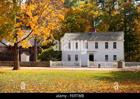 Fall foliage, Old Sturbridge Village, Sturbridge, Massachusetts ...