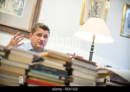 Polish politician, activist and businessman Janusz Palikot Stock Photo