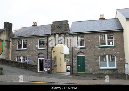 Drill Hall, Main Street, Pembroke, Pembrokeshire, Dyfed, Wales, Great Britain, United Kingdom UK, Europe Stock Photo