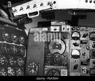 B-36 FICON Controls 2 Stock Photo