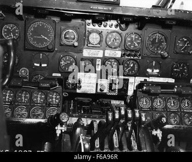 B-36 FICON Controls 1 Stock Photo