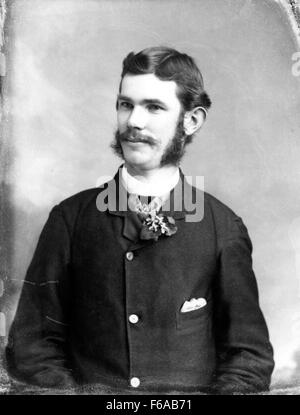 Man with mutton chops - Tallahassee Stock Photo