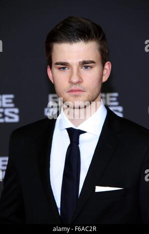 Berlin, Germany. 13th Nov, 2015. Patrick Mölleken attends the 'Bridge of Spies' world premiere at Zoo Palast on November 13, 2015 in Berlin, Germany. © dpa/Alamy Live News Stock Photo