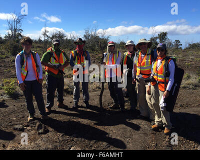 NASA collaborated with university students on a research trip to Kilauea volcano in Hawaii, providing hands-on experience in volcanic studies and science communication. The project, led by the Alan Alda Center for Communicating Science, involved field research, data collection, and educational activities in geology and volcanology. Stock Photo