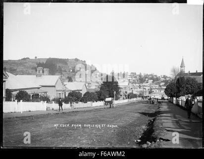 Burleigh Street, Mount Eden, Auckland Stock Photo