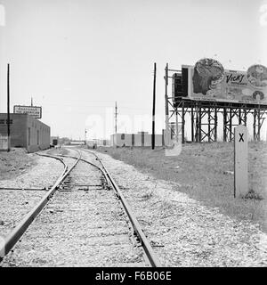 [Texas and New Orleans, Southern Pacific, Soumethun Siding, Dallas, Texas] Stock Photo