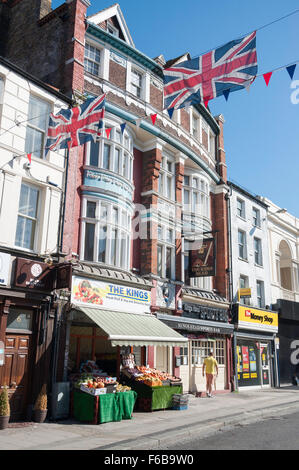 The King's Head Pub, King Street, Gravesend, Kent, England, United Kingdom Stock Photo