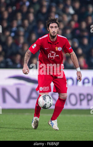 Cesena, Italy. 15th Nov, 2015. Filippo Porcari (Bari) Football/Soccer : Italian 'Serie B' match between AC Cesena 0-2 FC Bari at Stadio Dino Manuzzi in Cesena, Italy . © Maurizio Borsari/AFLO/Alamy Live News Stock Photo