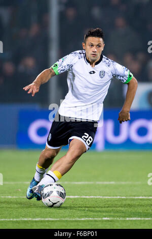 Cesena, Italy. 15th Nov, 2015. Camillo Ciano (Cesena) Football/Soccer : Italian 'Serie B' match between AC Cesena 0-2 FC Bari at Stadio Dino Manuzzi in Cesena, Italy . © Maurizio Borsari/AFLO/Alamy Live News Stock Photo