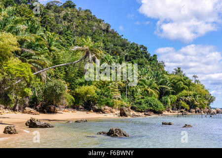 Gamboia Beach in Morro de Sao Paulo, Salvador, Brazil Stock Photo