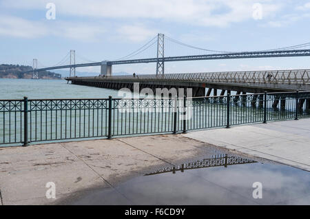Oakland Bay Bridge, San Francisco, California, USA Stock Photo