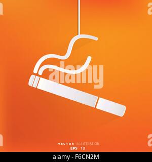 Smoking sign. cigarette icon. Stock Vector