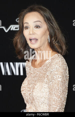 Madrid, Spain. 16th Nov, 2015. Isabel Preysler attends Vanity Fair 'Person of the Year 2015' gala at Ritz Hotel on November 16, 2015 in Madrid Credit:  Jack Abuin/ZUMA Wire/Alamy Live News Stock Photo