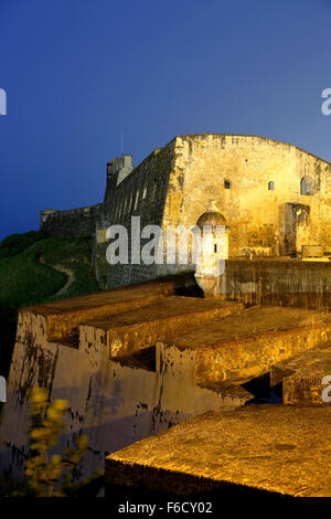 San Cristobal Castle, San Juan National Historic Site, Old San Juan, Puerto Rico Stock Photo