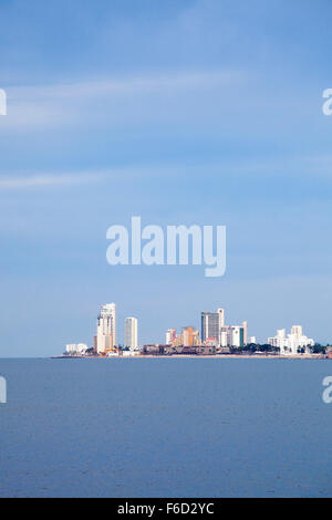 The Zona Dorada or Golden Zone of Mazatlan, Sinaloa, Mexico. Stock Photo