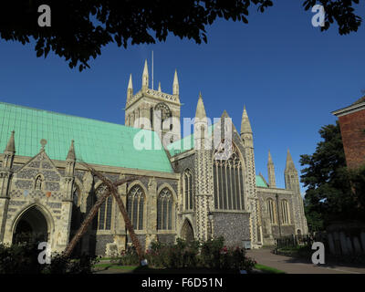 Great Yarmouth Norfolk Church St Nicholas Stock Photo