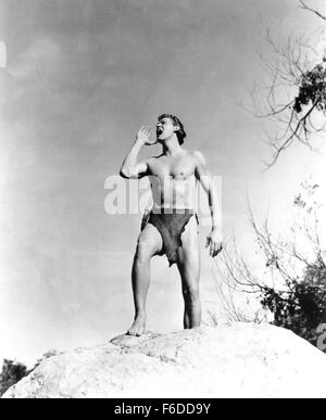 RELEASE DATE: April 2, 1932. MOVIE TITLE: Tarzan the Ape Man. STUDIO: Metro-Goldwyn-Mayer (Credit Image: Entertainment Pictures) Stock Photo